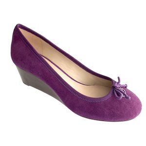 UNWORN Tory Burch Suede Chelsea Wedge Sz 8